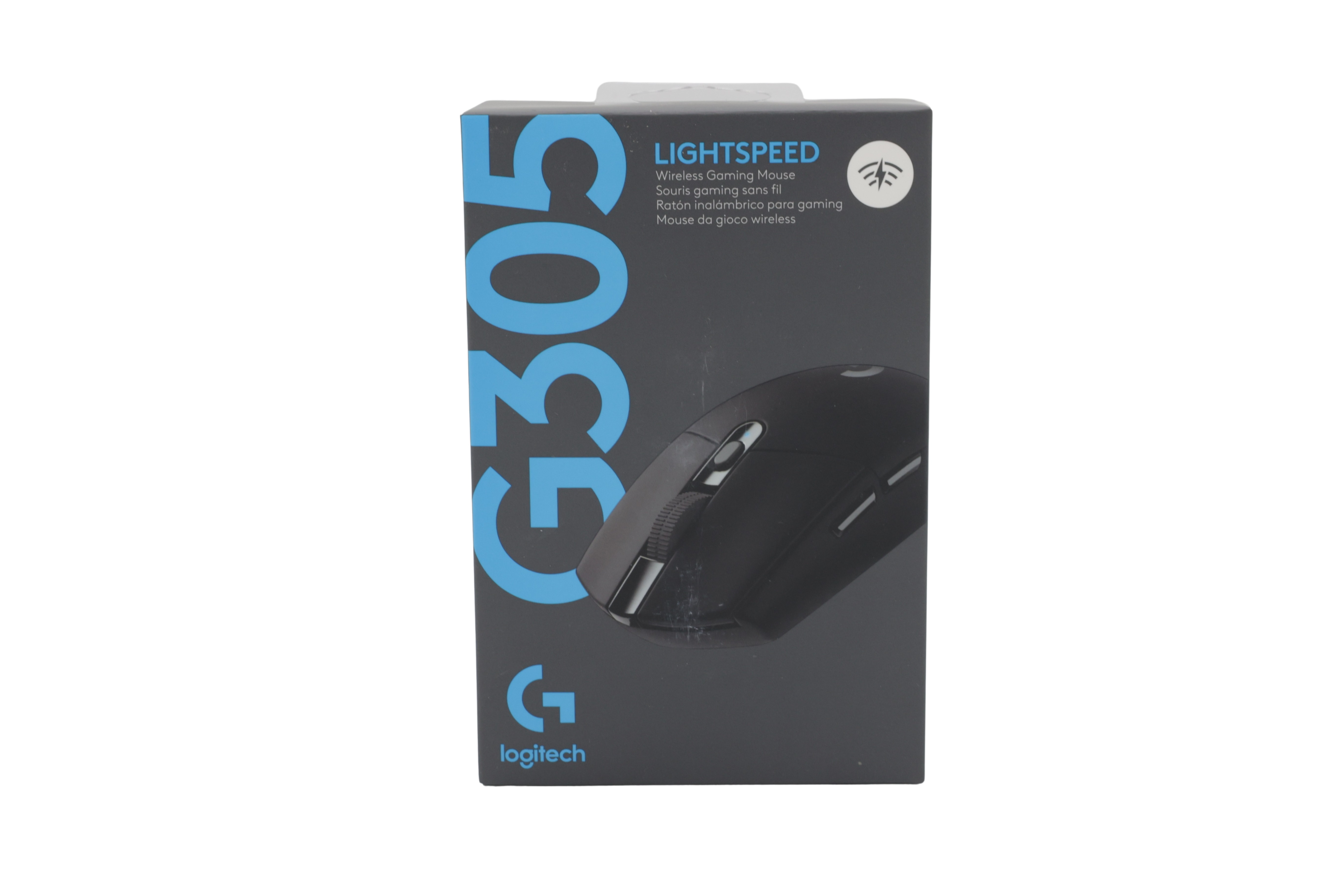 Logitech G305 Lightspeed trådlös mus, svart