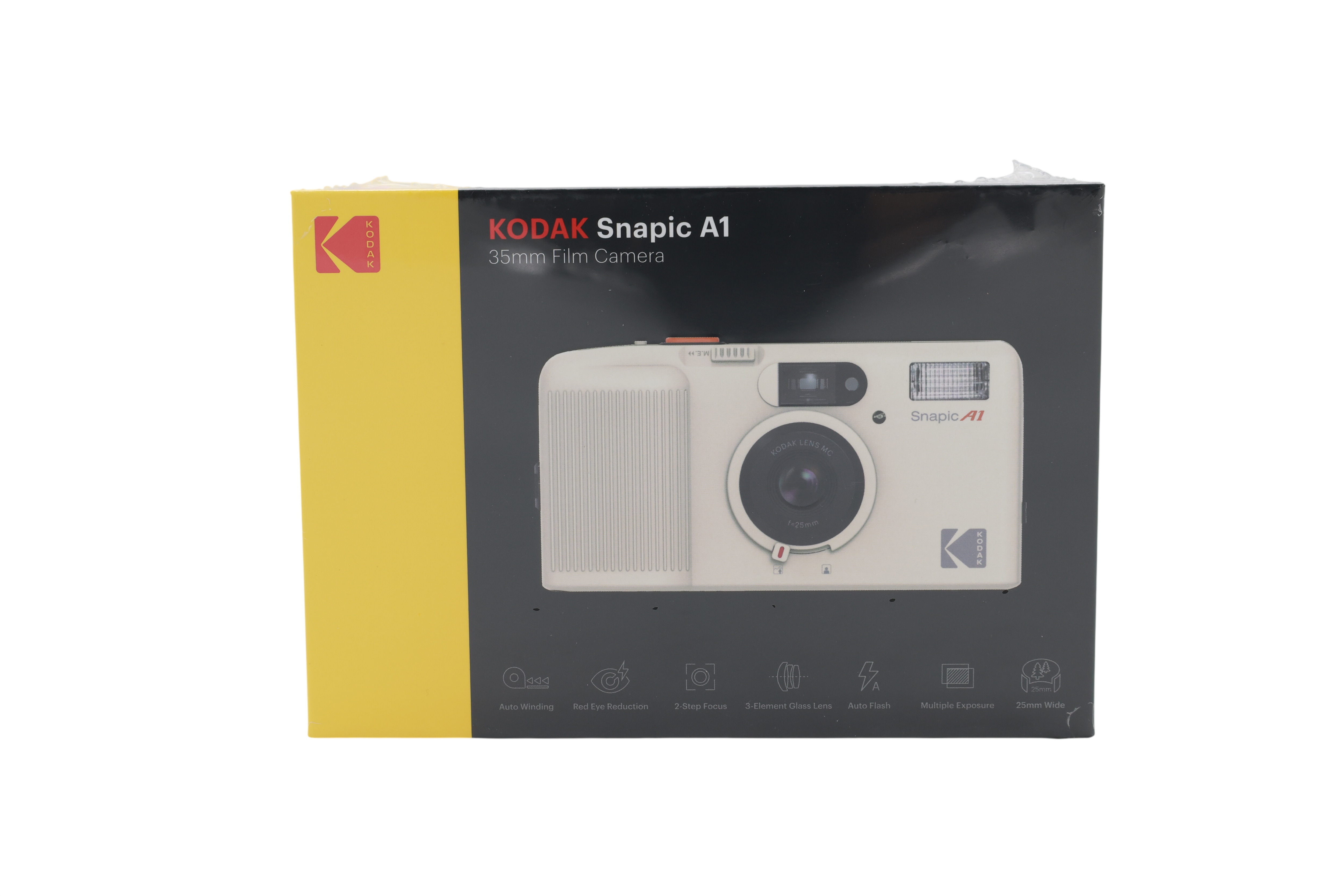 KODAK Snapic A1 35mm Film Camera, white