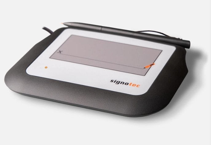 Signotec Unterschriften PAD Sigma LITE mit HID-USB