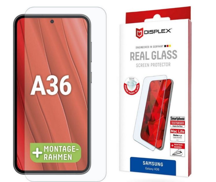 DISPLEX Schutzglas Samsung A36/A56 5G/S24 FE/S25 FE clear