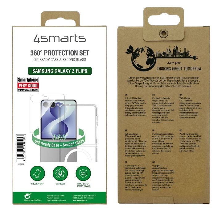 4smarts 360 Protection Set für Samsung Galaxy Z Flip8