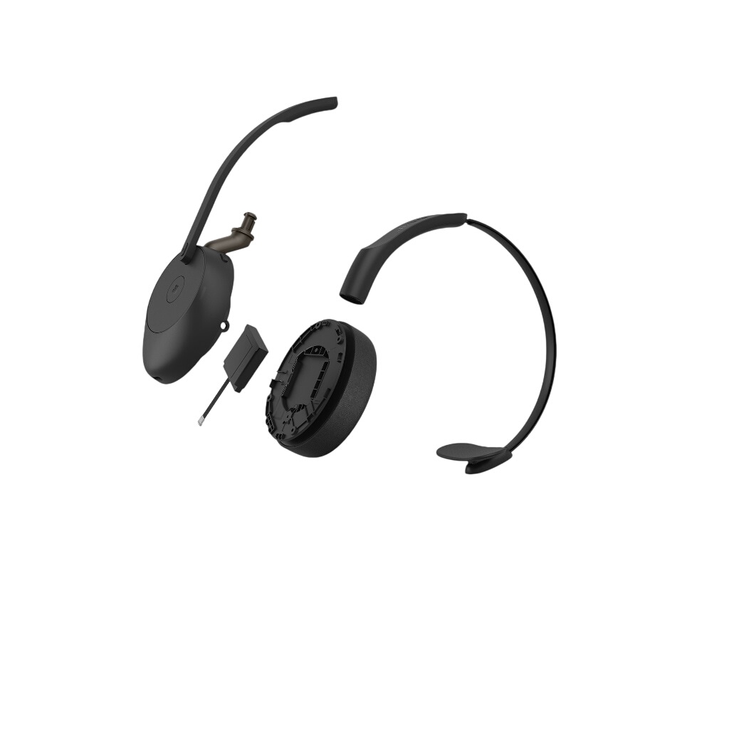 Jabra Evolve3 65 UC Mono black mit Link 390c
