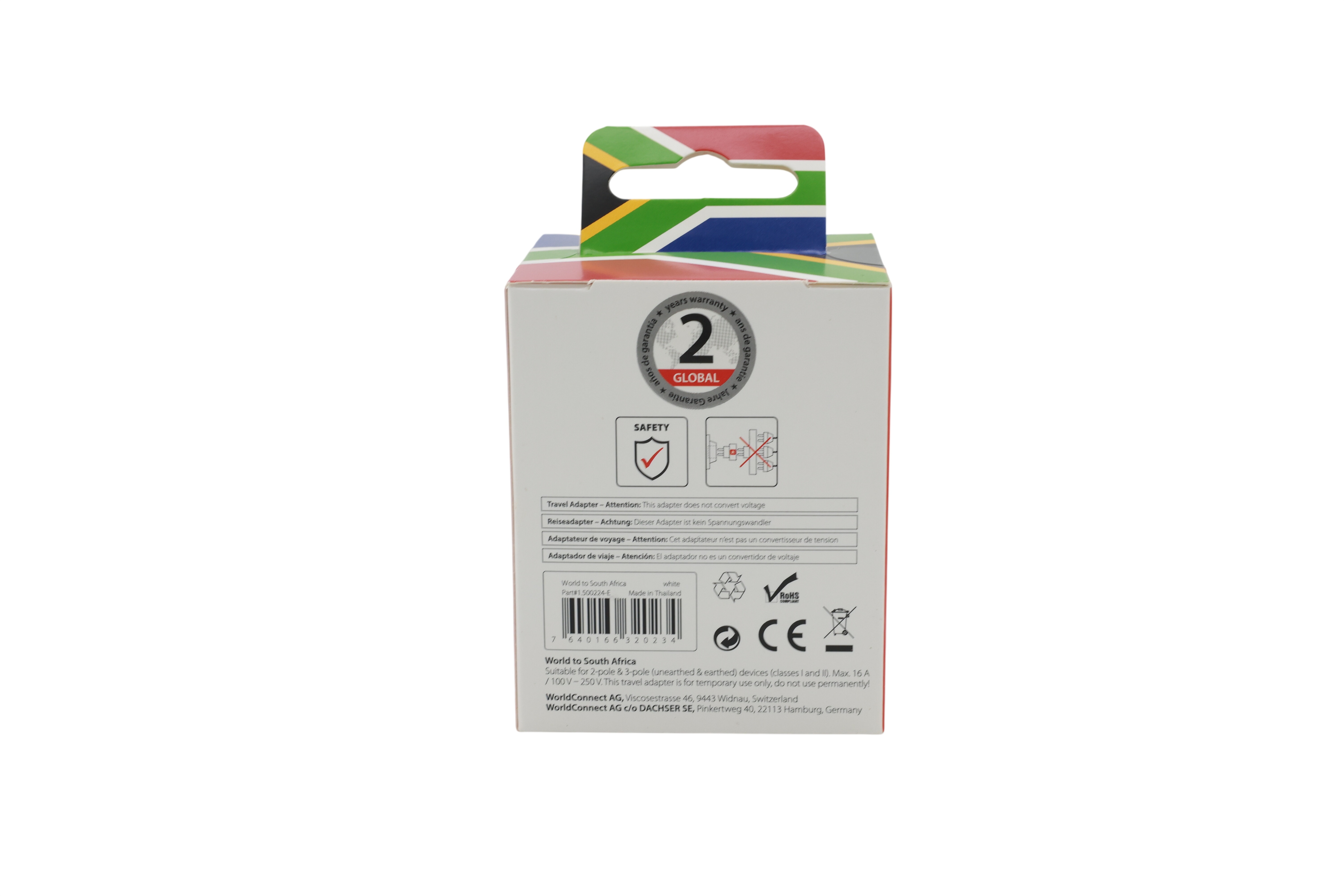 Skross World to South Africa White, Retail