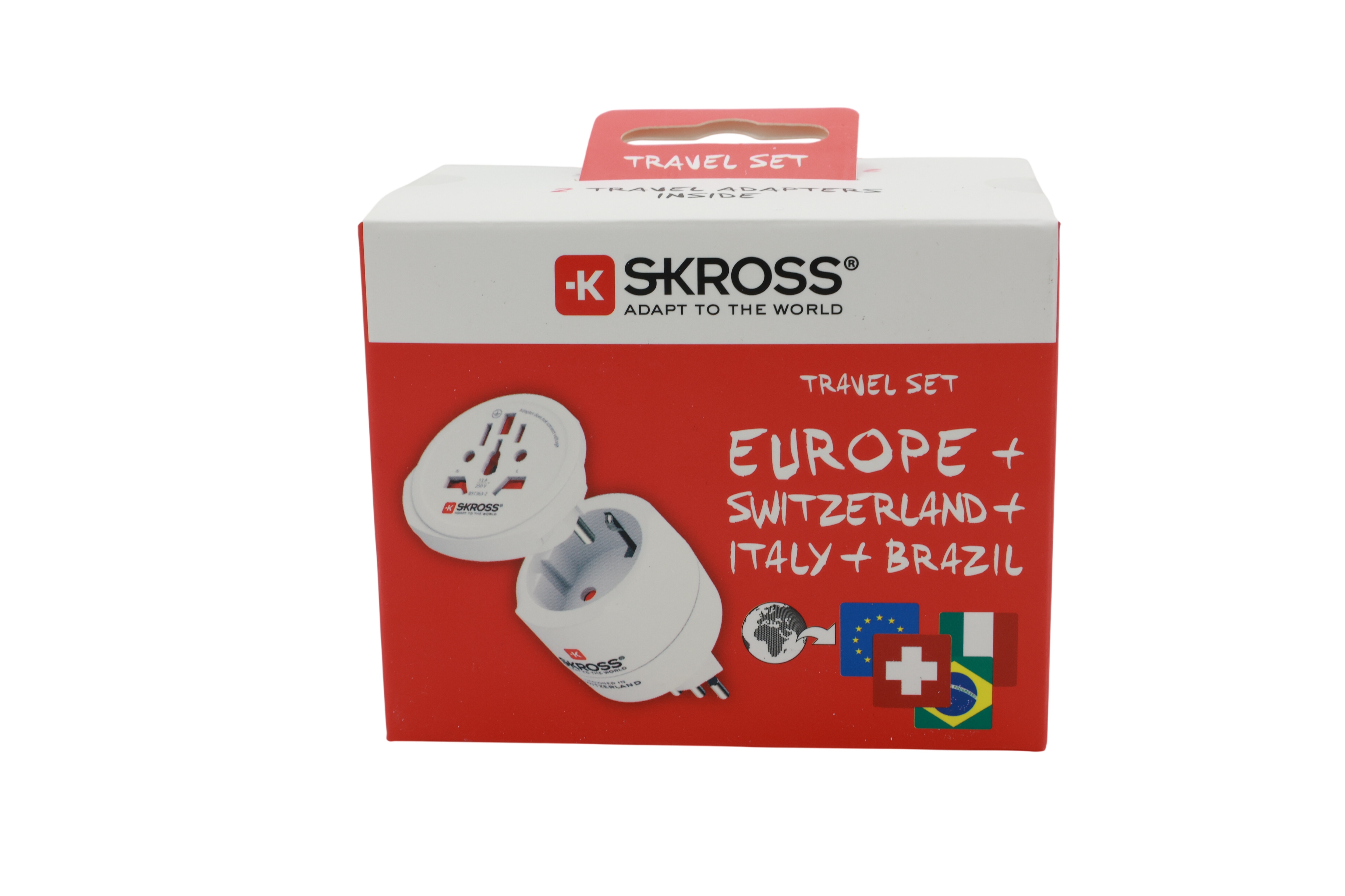 Skross Combo CHITBrasil White, Retail