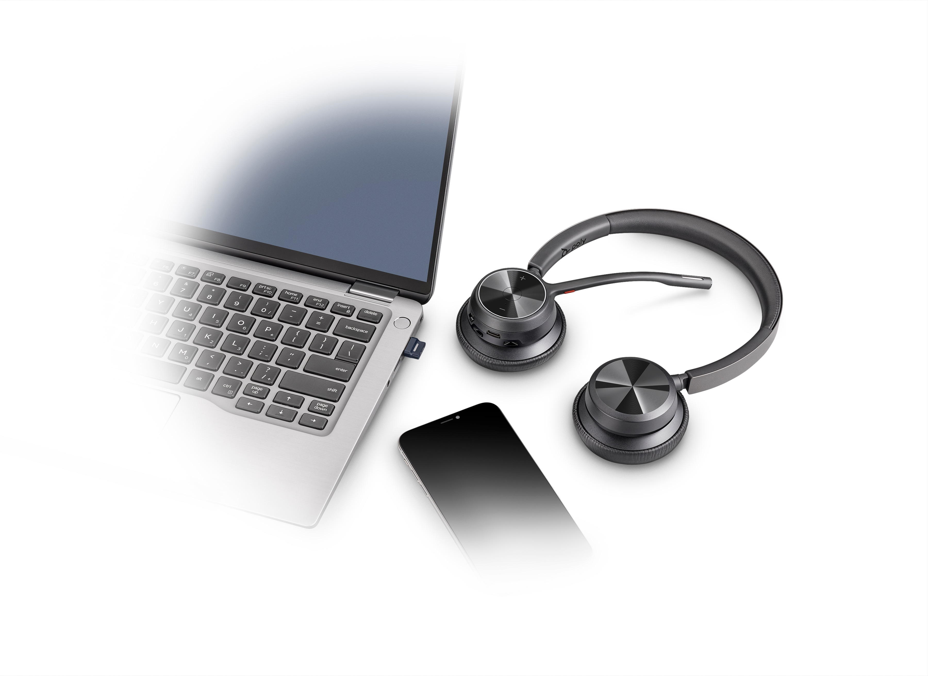 Poly Voyager 4320 UC BT USB-A MS Stereo