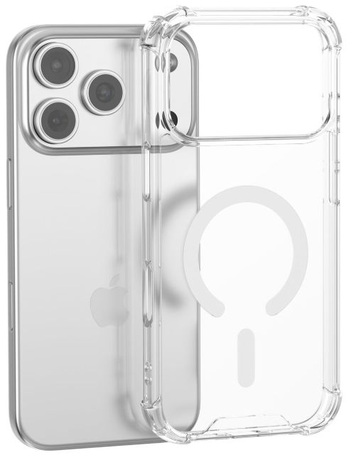 4smarts Hybrid Case Ibiza för Apple iPhone 18 Pro Max / 17 Pro Max, transparent