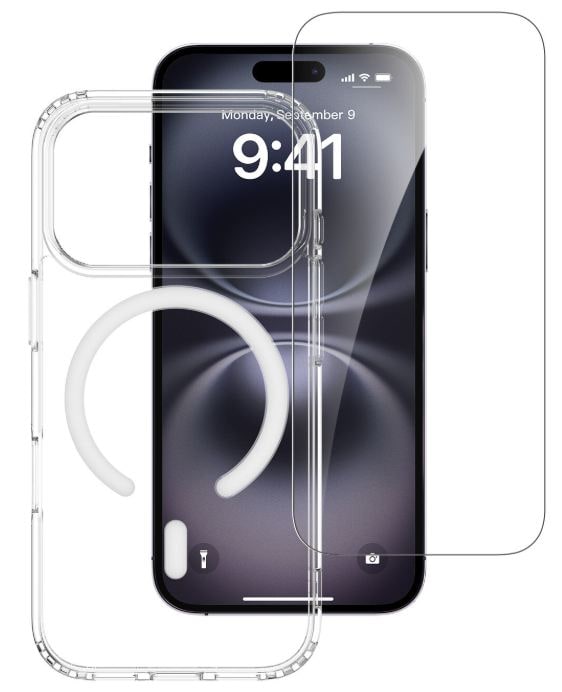 4smarts 360 Premium Protection-set för Apple iPhone 18 Pro / 17 Pro, transparent