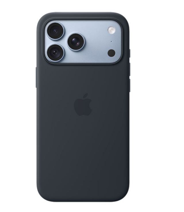 Apple silikoneetui til iPhone 18 Pro Max med MagSafe (marineblå)