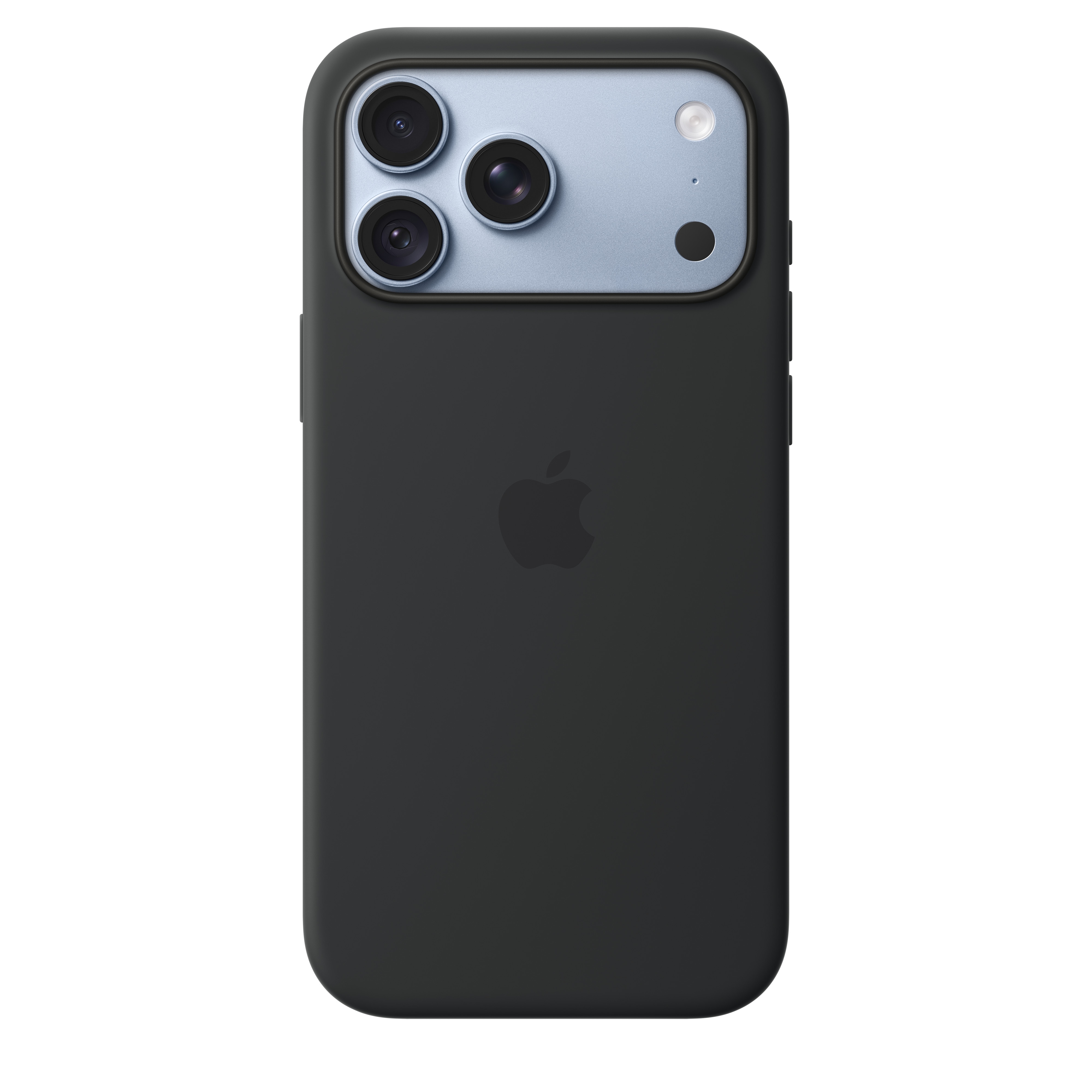 Apple silikone-etui til iPhone 18 Pro Max med MagSafe (sort)