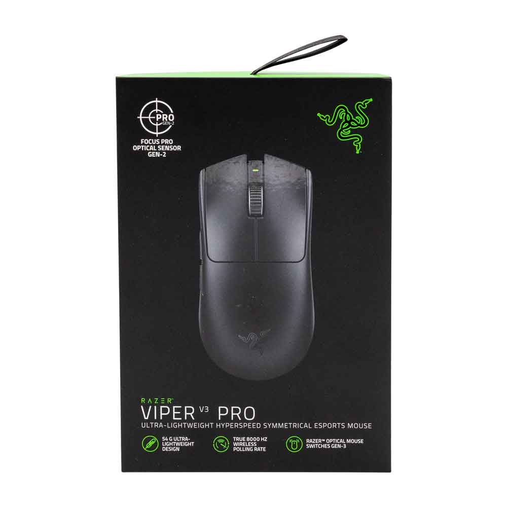Razer Viper V3 Pro, svart