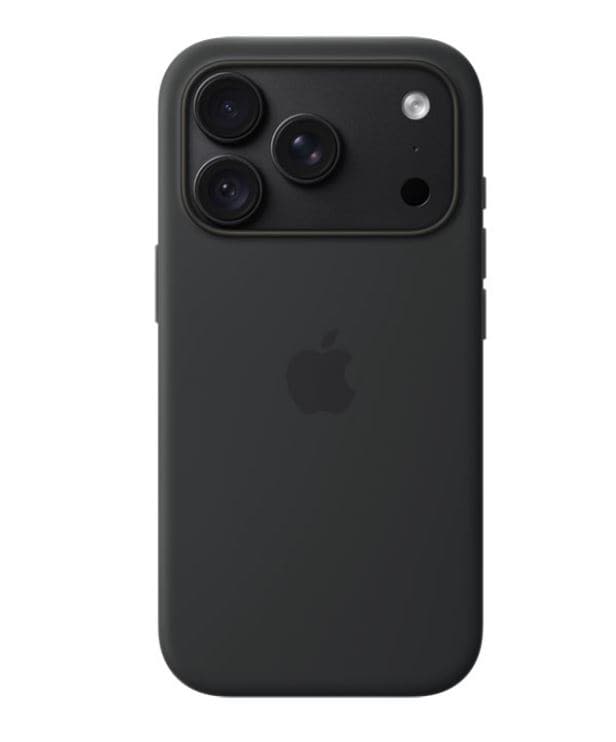 Apple silikone-etui til iPhone 18 Pro med MagSafe (sort)