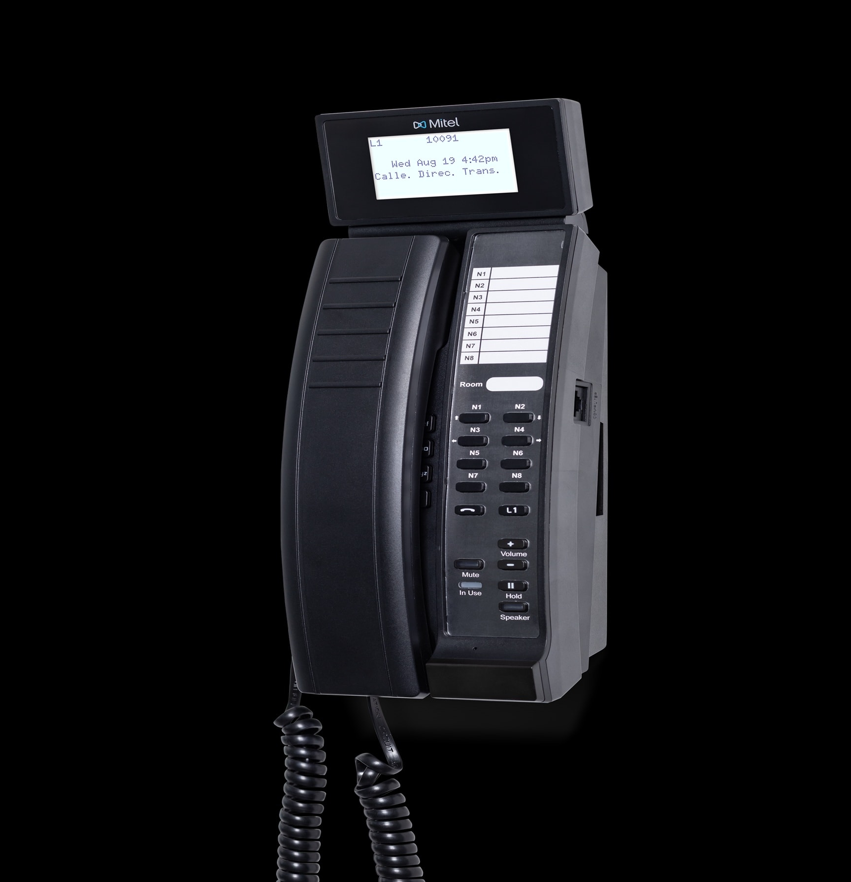 Mitel 6903t IP-telefon för kryssningsbranschen, hotell- och restaurangbranschen samt detaljhandeln,