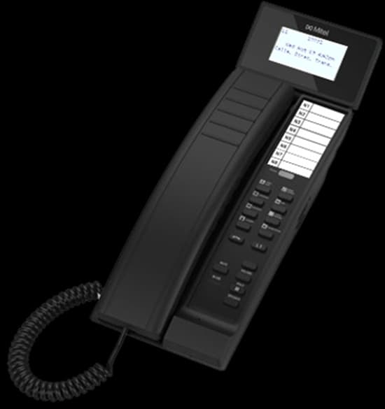 Mitel 6903t IP-telefon för kryssningsbranschen, hotell- och restaurangbranschen samt detaljhandeln,
