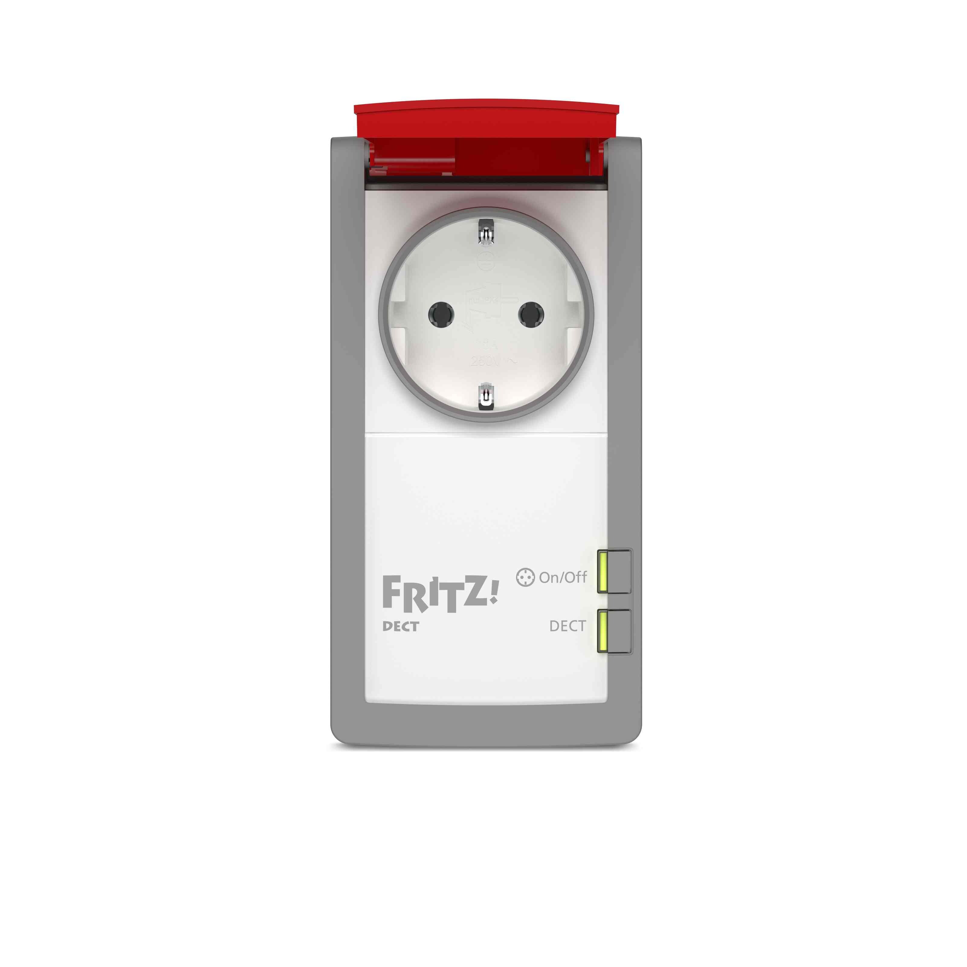 FRITZ!DECT 210 eluttag med mätfunktion för utomhusbruk