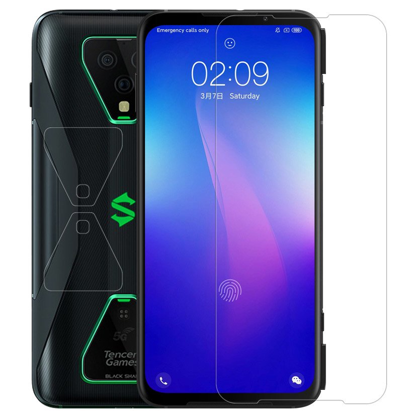 Nillkin Amazing H+ Pro ultratunt härdat glas AGC 0,2 MM 9H 2,5D Xiaomi Black Shark 3 Pro
