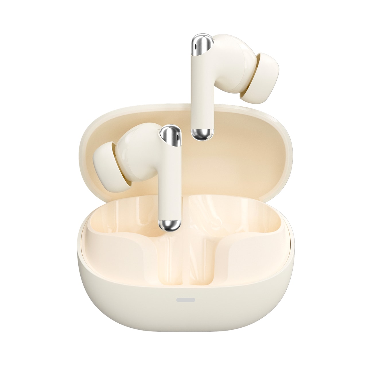 Tronsmart Sounfii R4 trådlösa Bluetooth 5.3 ENC-hörlurar - Vit