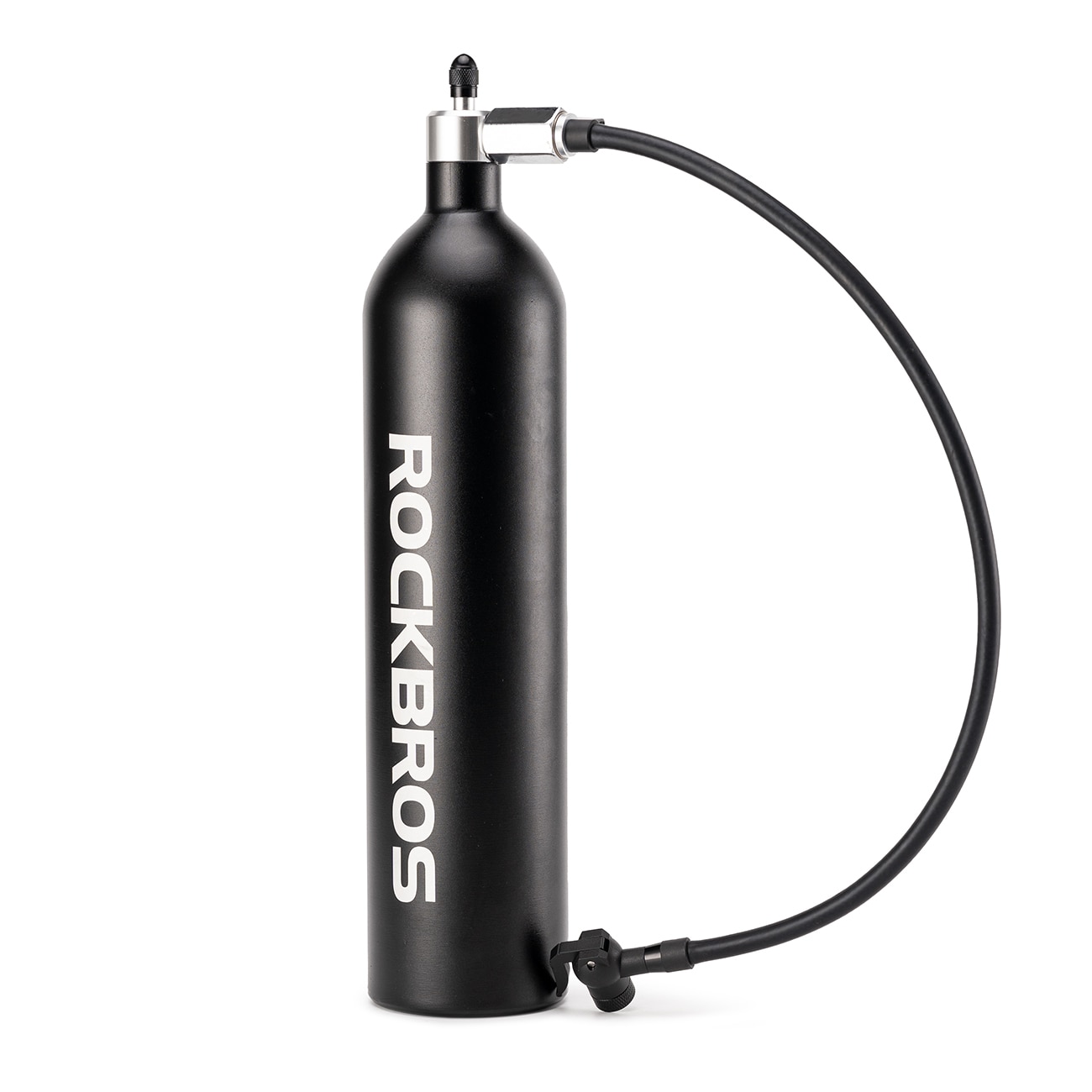Rockbros Tubeless renkaiden täyttölaite 200 PSI 1.2l - Musta