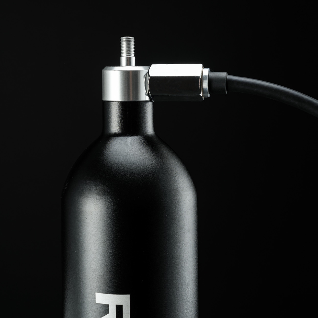 Rockbros Tubeless renkaiden täyttölaite 200 PSI 1.2l - Musta