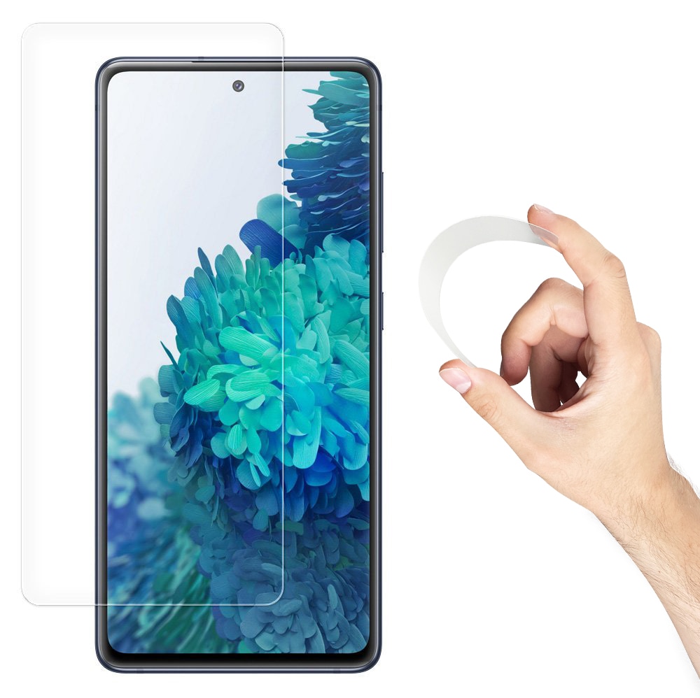 Wozinsky Heltäckande skydd Flexi Nano Hybrid Glass för Samsung Galaxy A72 4G