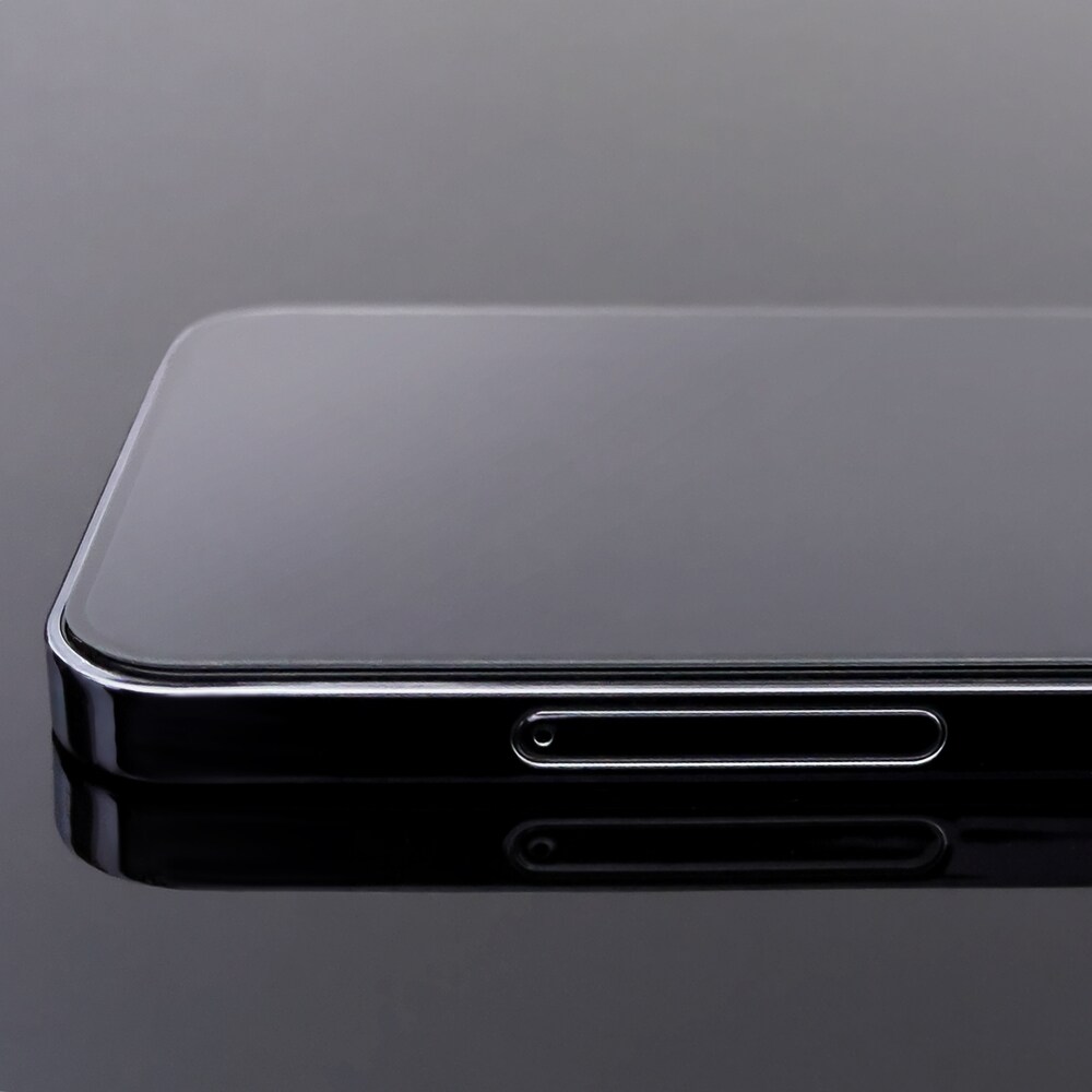 Wozinsky 2x Härdat glas Super Tough skärmskydd för Samsung Galaxy A42 5G, svart, Case Friendly