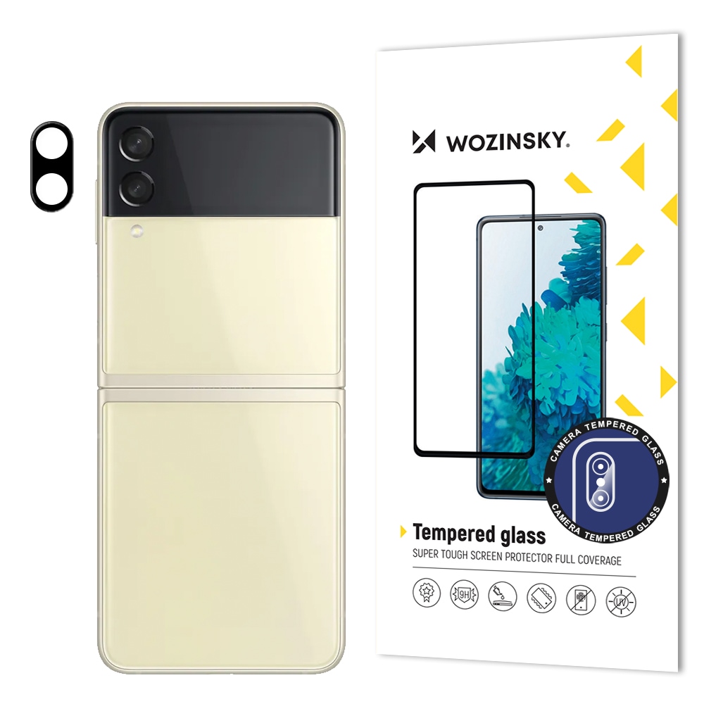 Wozinsky Fullt kameraglas 9H Fullt kamerahärdat glas för Samsung Galaxy Z Flip 3