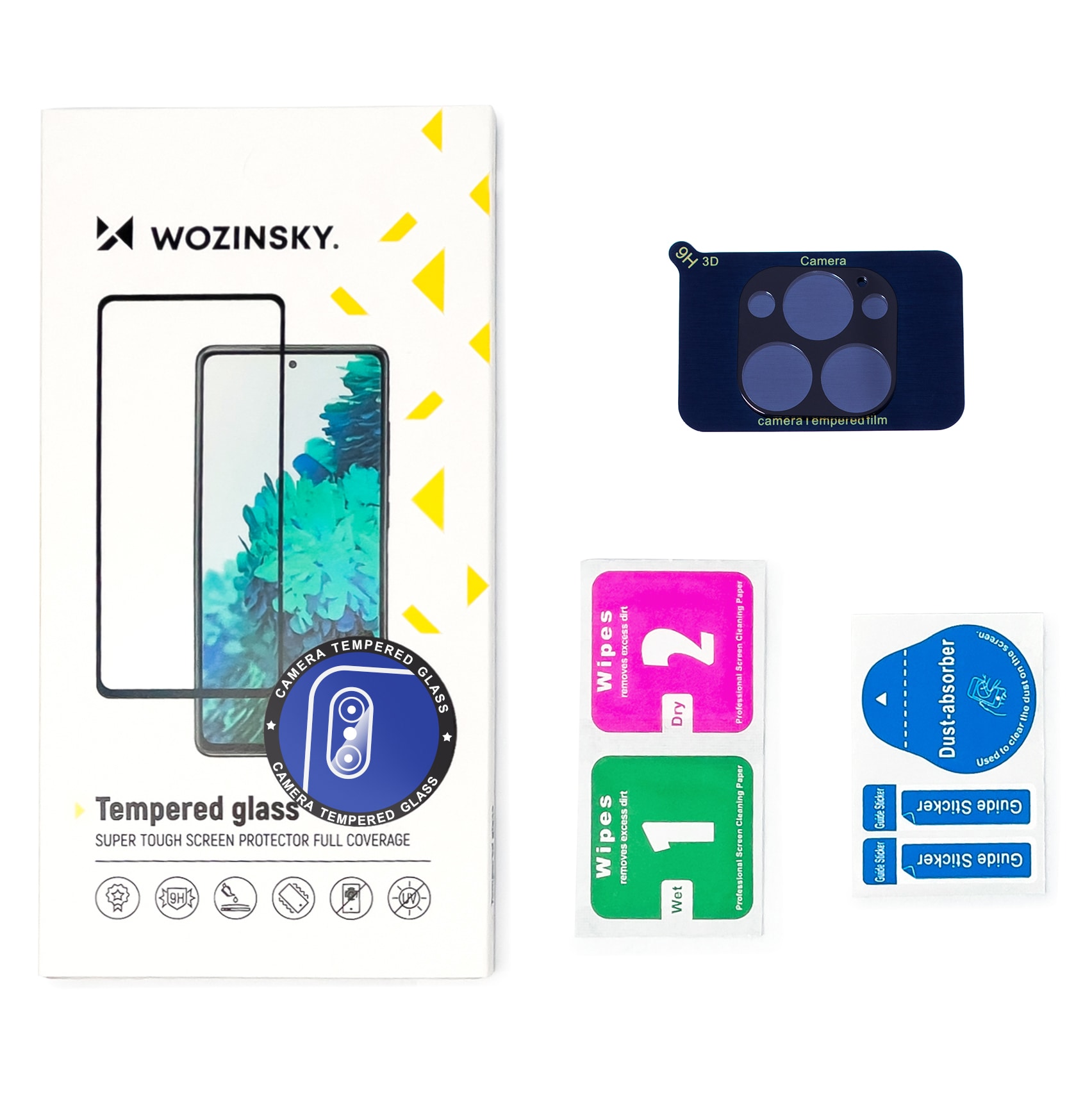 Wozinsky Glas för full kamera 9H härdat glas för full kamera för Samsung Galaxy A13 5G