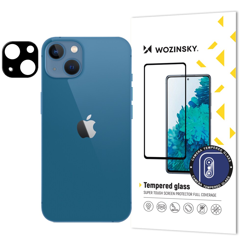 Wozinsky Full kamera Glas 9H härdat glas för full kamera iPhone 13 kamera