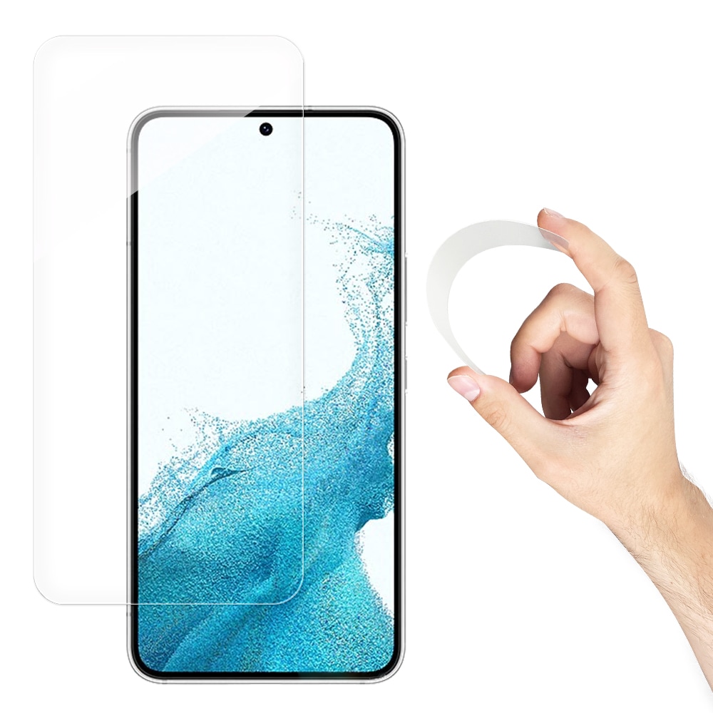 Wozinsky Nano Flexi Hybrid Flexibel glasfilm för Samsung Galaxy S22 + (S22 Plus) Härdat glas