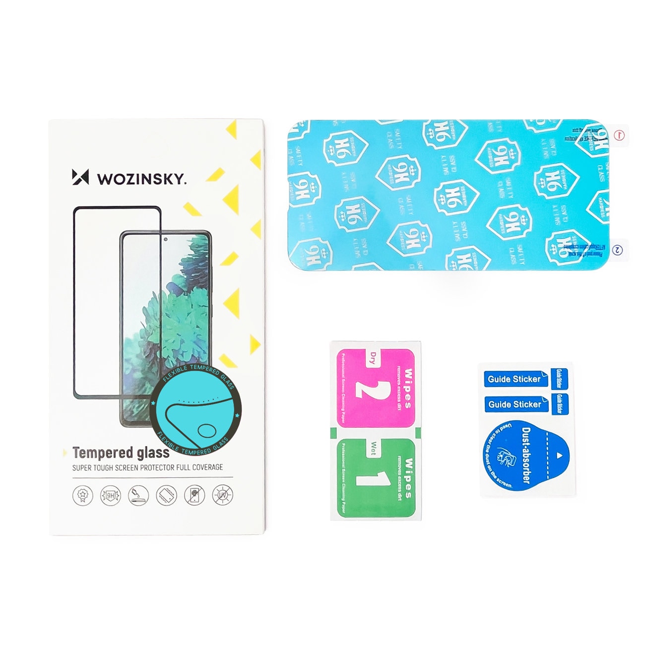 Wozinsky Nano Flexi Hybrid Flexibel glasfilm Samsung Galaxy A73 Härdat glas