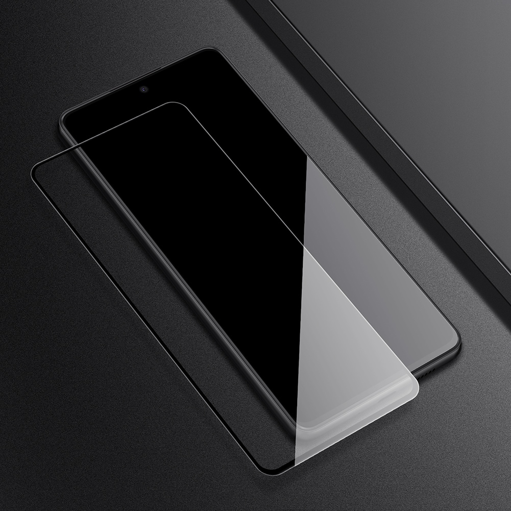 Nillkin CP+PRO ultratunt härdat fullskärmsglas med 0,2 mm ram 9H Samsung Galaxy A73 svart