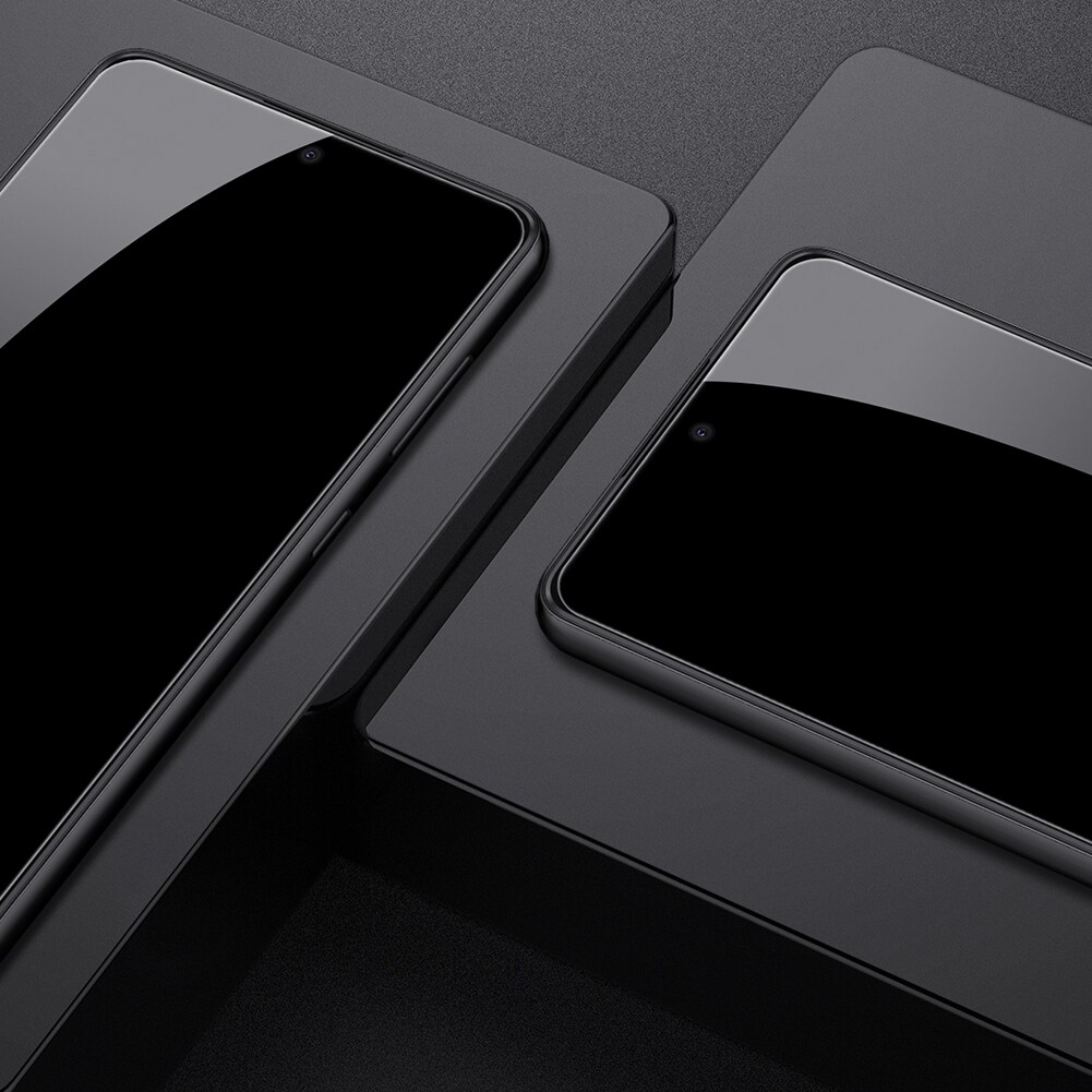 Nillkin CP+PRO ultratunt härdat fullskärmsglas med 0,2 mm ram 9H Samsung Galaxy A73 svart