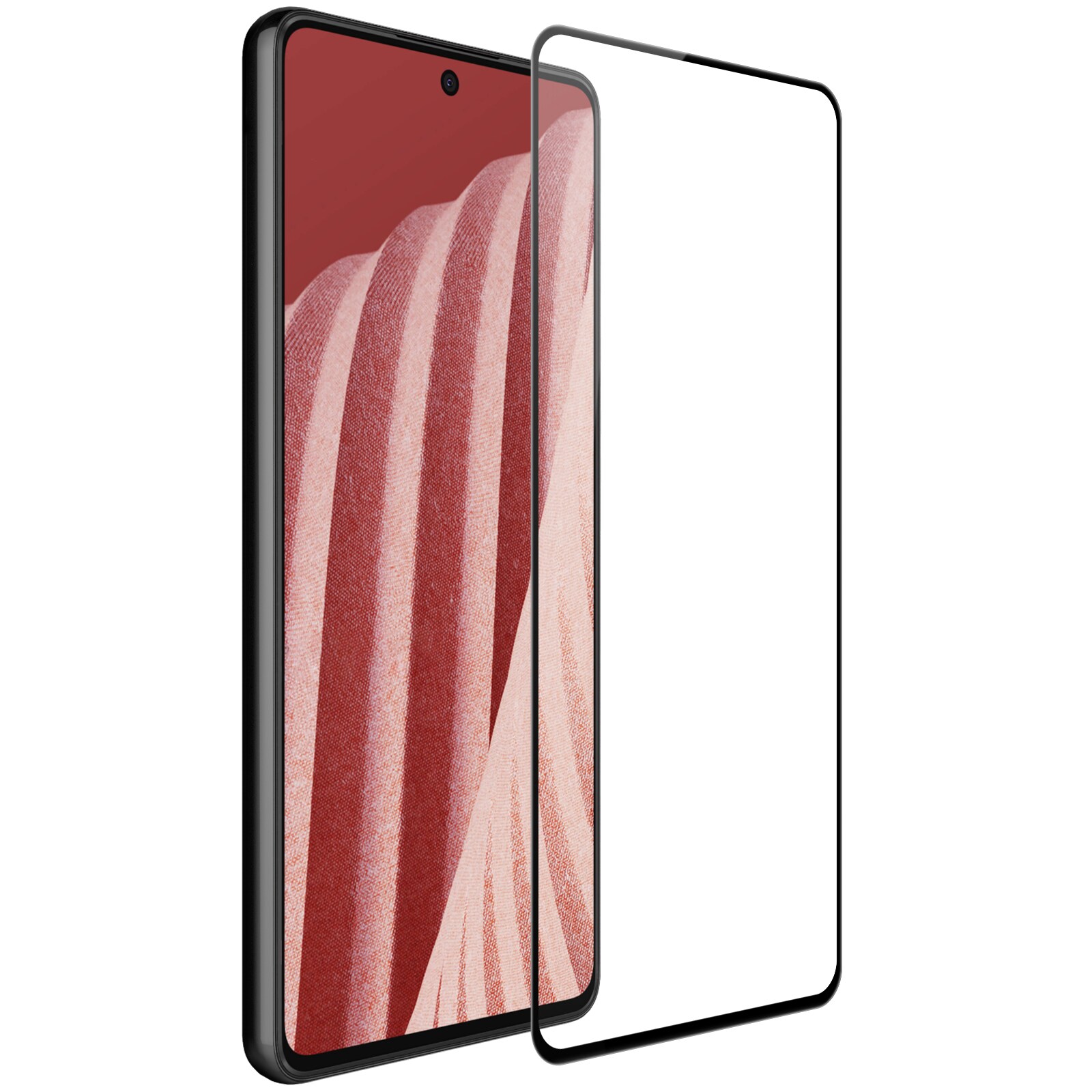 Nillkin CP+PRO ultratunt härdat fullskärmsglas med 0,2 mm ram 9H Samsung Galaxy A73 svart