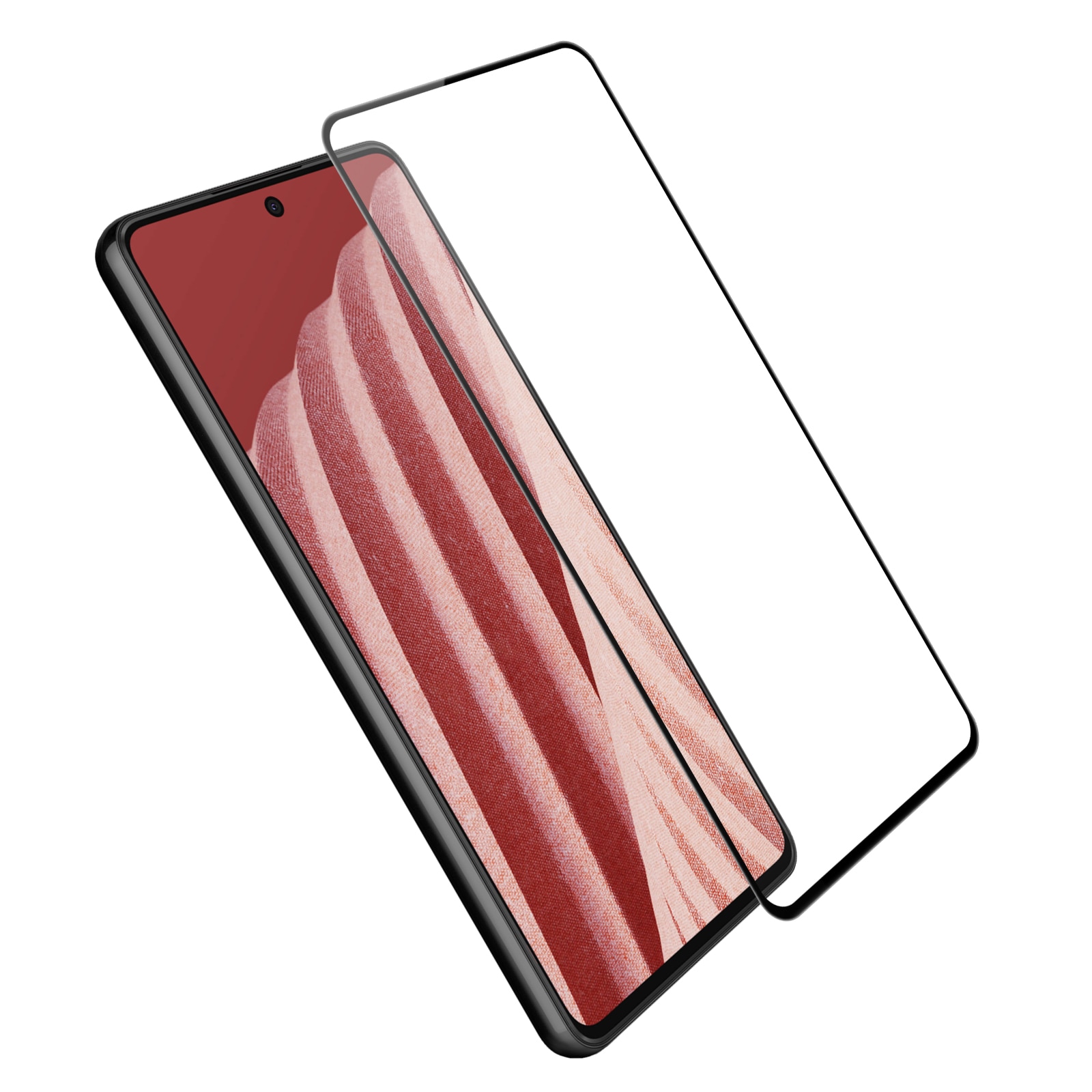 Nillkin CP+PRO ultratunt härdat fullskärmsglas med 0,2 mm ram 9H Samsung Galaxy A73 svart