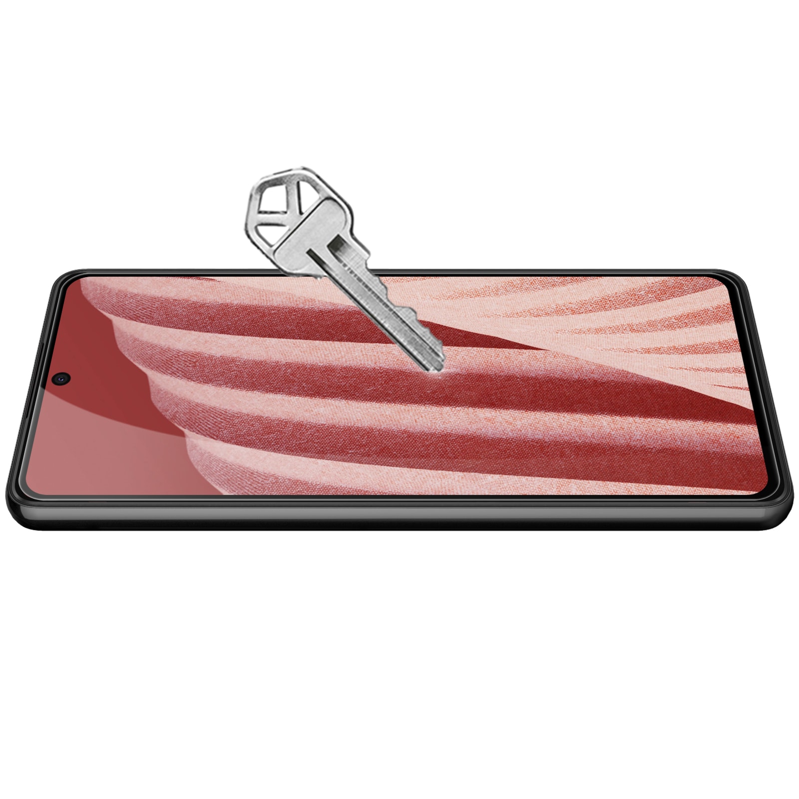 Nillkin CP+PRO ultratunt härdat fullskärmsglas med 0,2 mm ram 9H Samsung Galaxy A73 svart