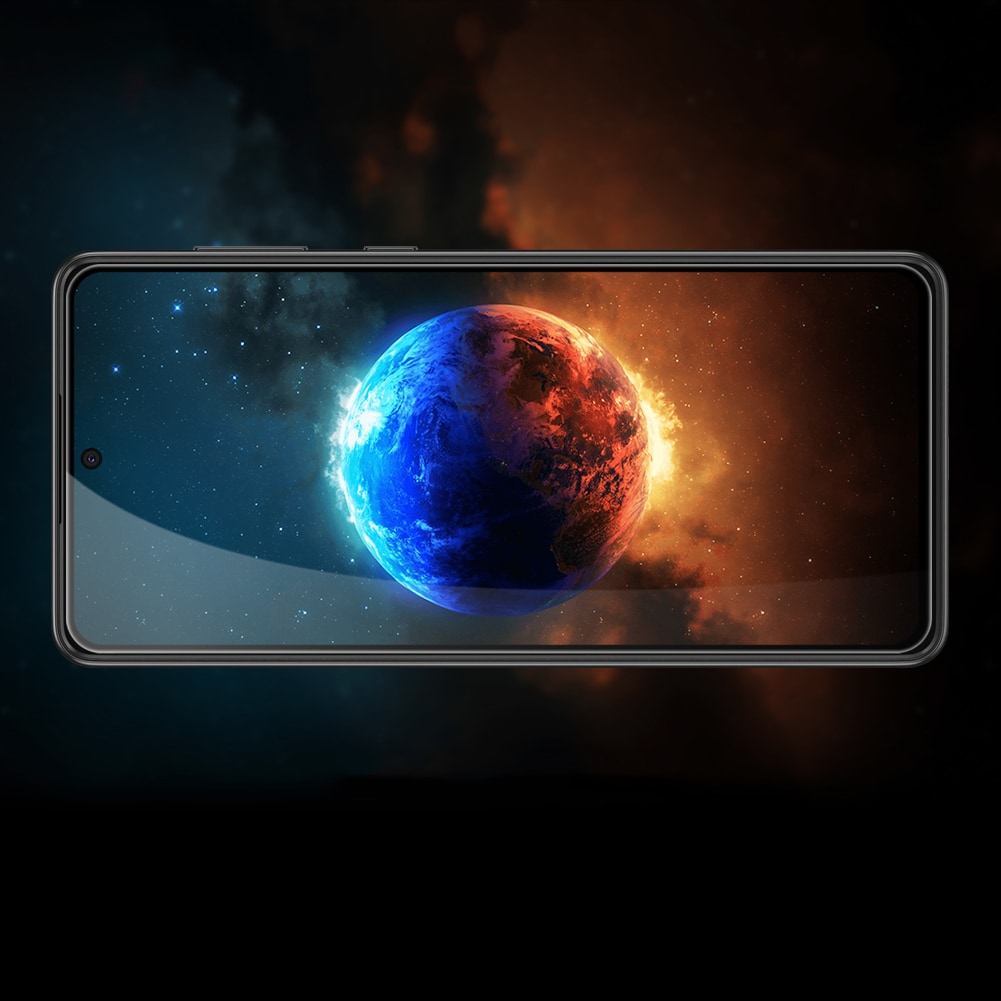 Nillkin CP+PRO ultratunt härdat fullskärmsglas med 0,2 mm ram 9H Samsung Galaxy A73 svart