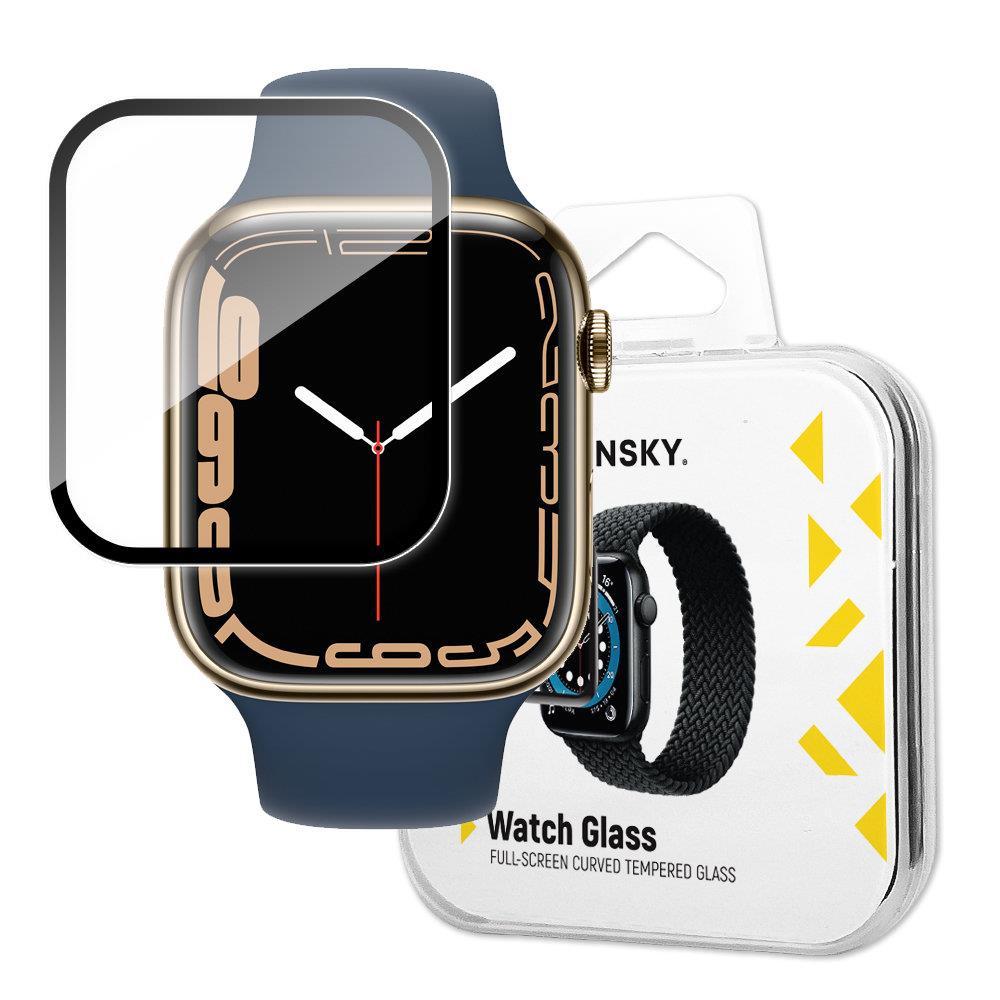 Wozinsky Watch Glas hybridglas för Apple Watch 45mm