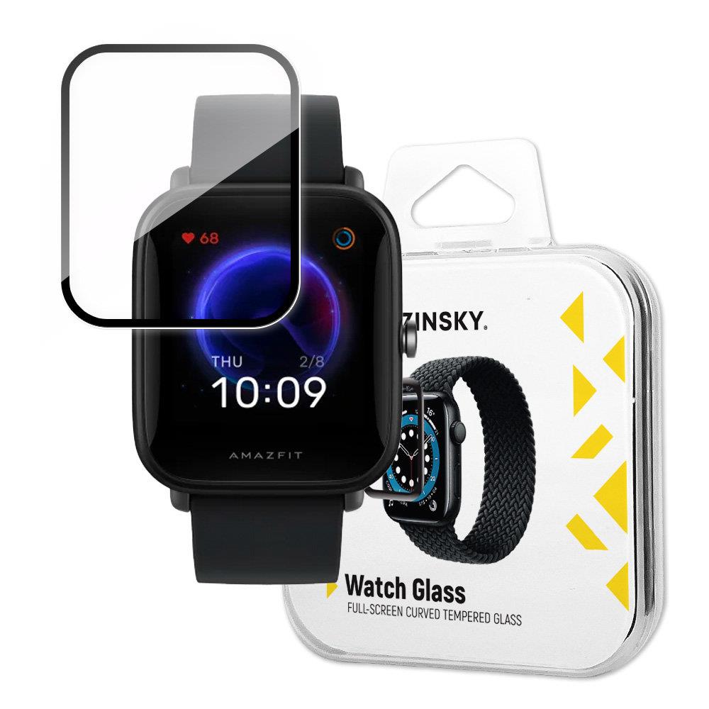 Wozinsky Watch Glass hybridglas för Xiaomi Amazfit Bip U svart