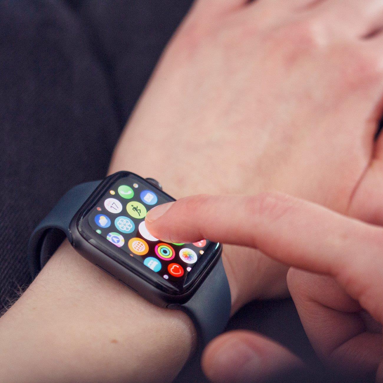 Wozinsky Watch Glass hybridglas för Xiaomi Mi Band 5 svart