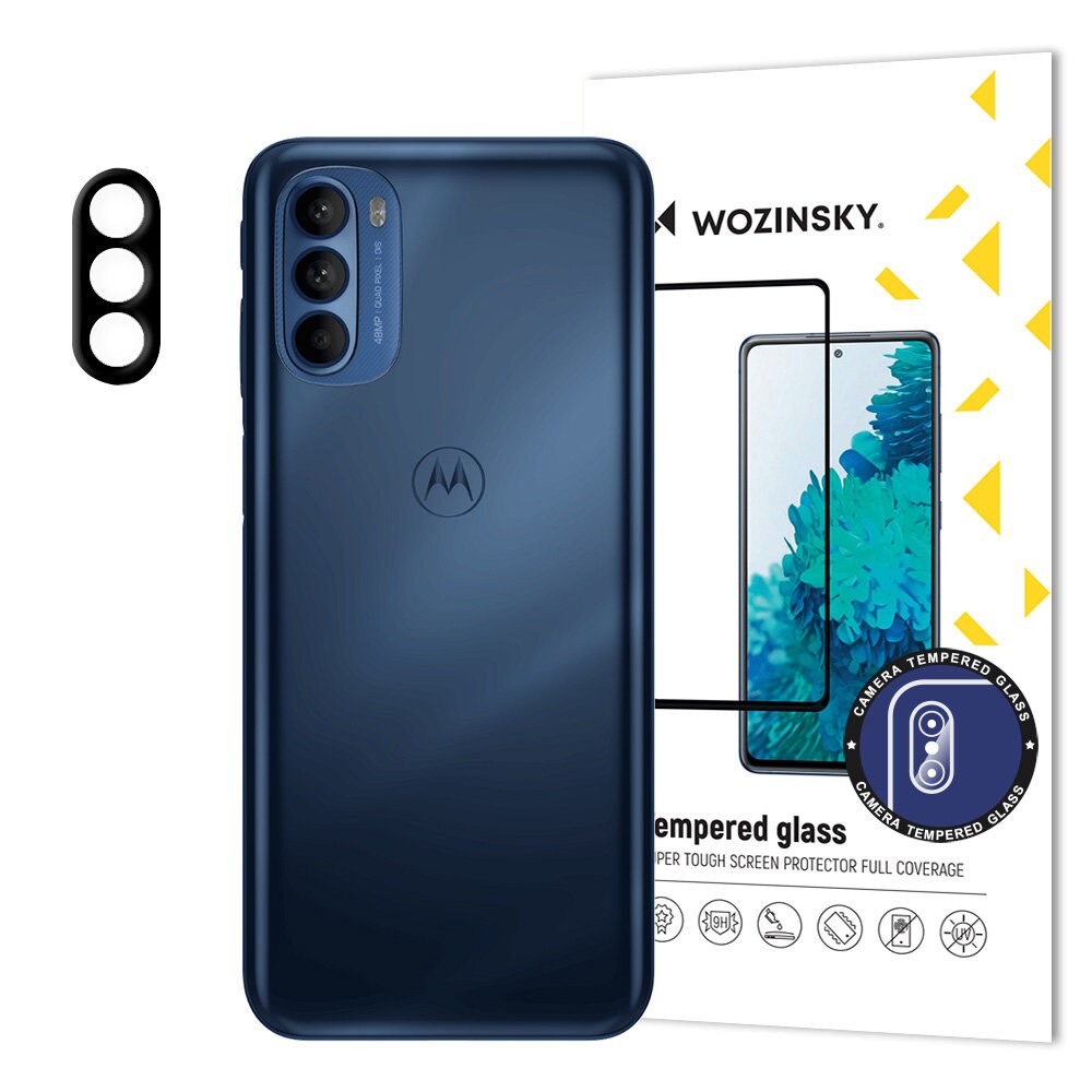 Wozinsky Fullt kameraglas 9H Fullt kamerahärdat glas för Motorola Moto G41