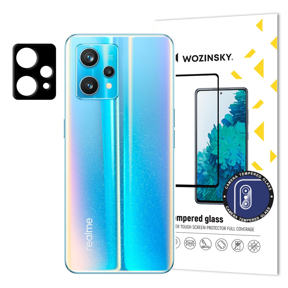 Wozinsky Glas för full kamera 9H härdat glas för full kamera Realme 9 Pro + (9 Pro Plus)