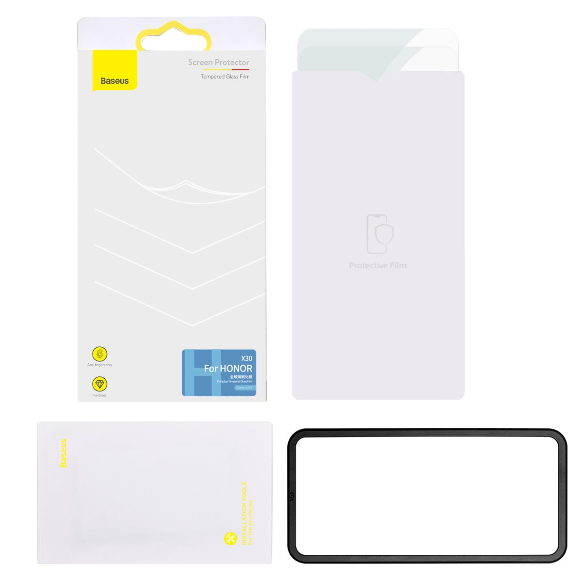 Baseus härdat glas HONOR X30 0,3 mm klart (2st) (SGBL024302)