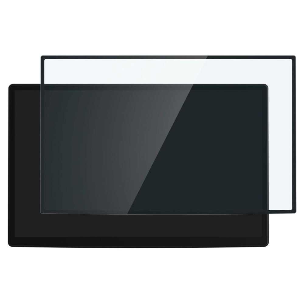 Spigen Glas.tR EZ Fit härdat glas för Tesla Model X 2022 / Model S 2021 - Svart