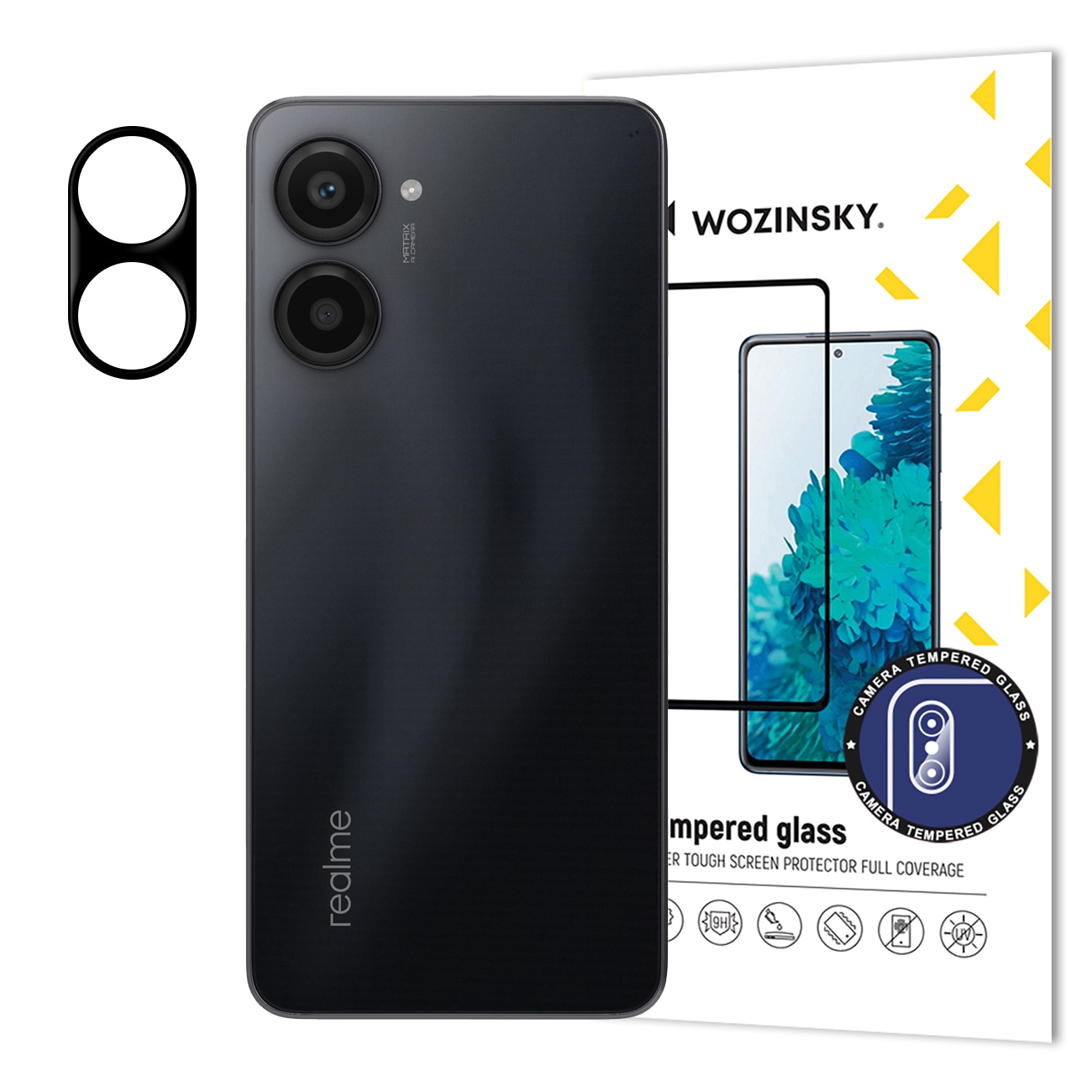 Wozinsky Fullt kameraglas för Realme 10 Pro