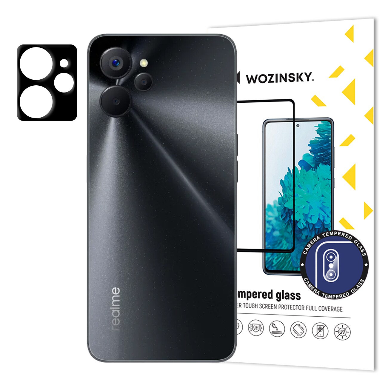 Wozinsky Fullt kameraglas för Realme 10 5G / Realme 9i 5G