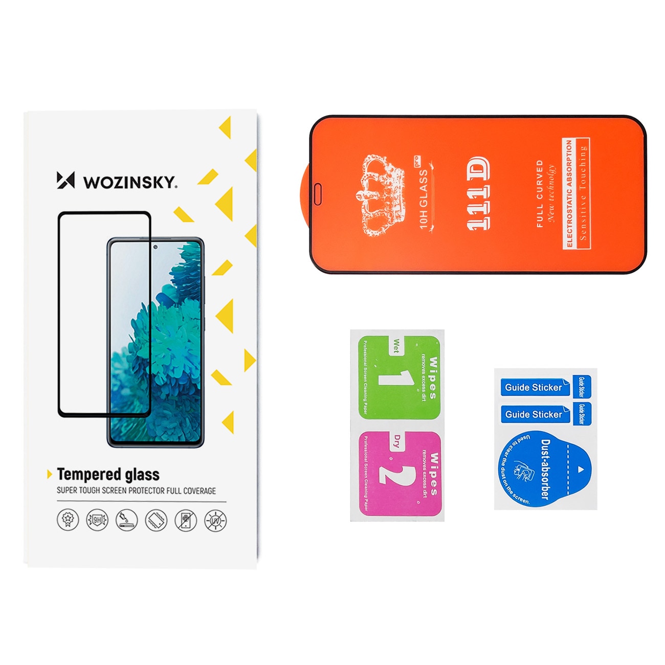 Härdat glas för Xiaomi Poco F5 Pro Wozinsky Härdat glas