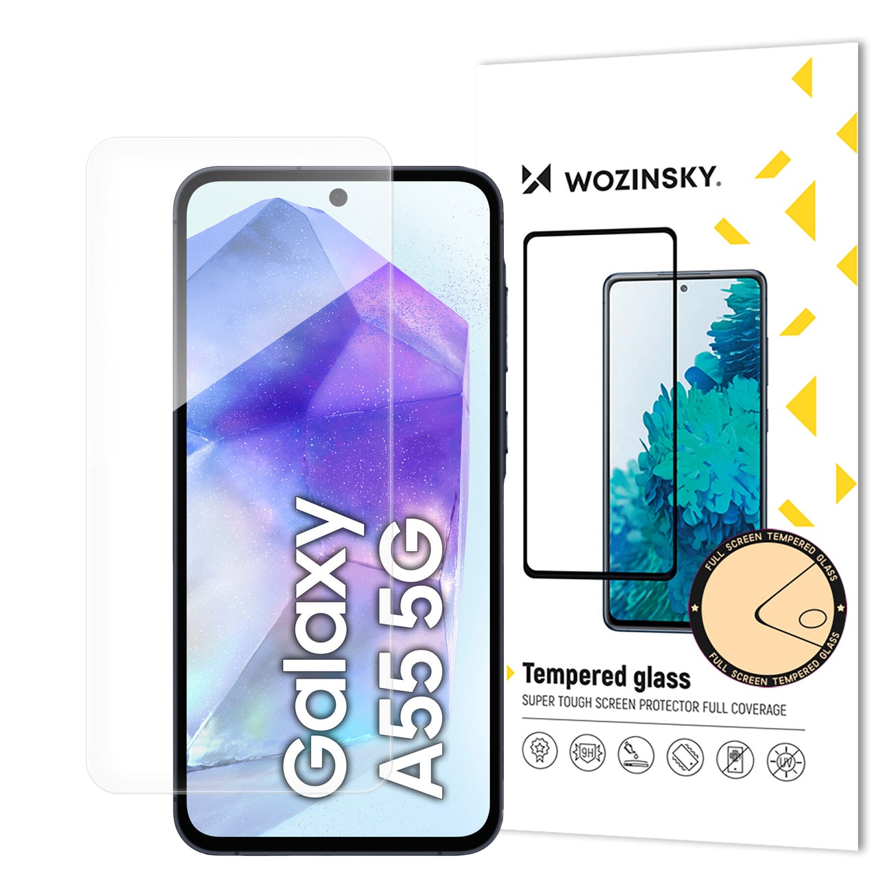 Wozinsky Härdat glas för Samsung Galaxy A55