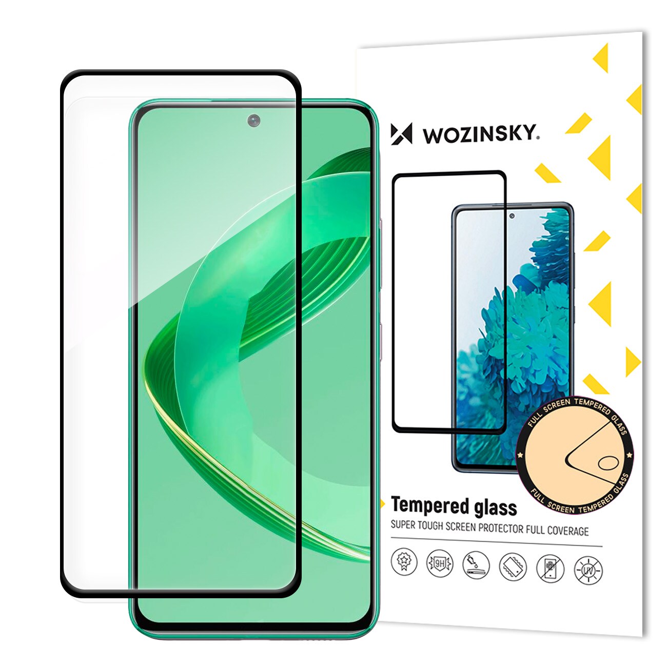 Wozinsky Härdat glas med full limning för Huawei Nova 11 SE