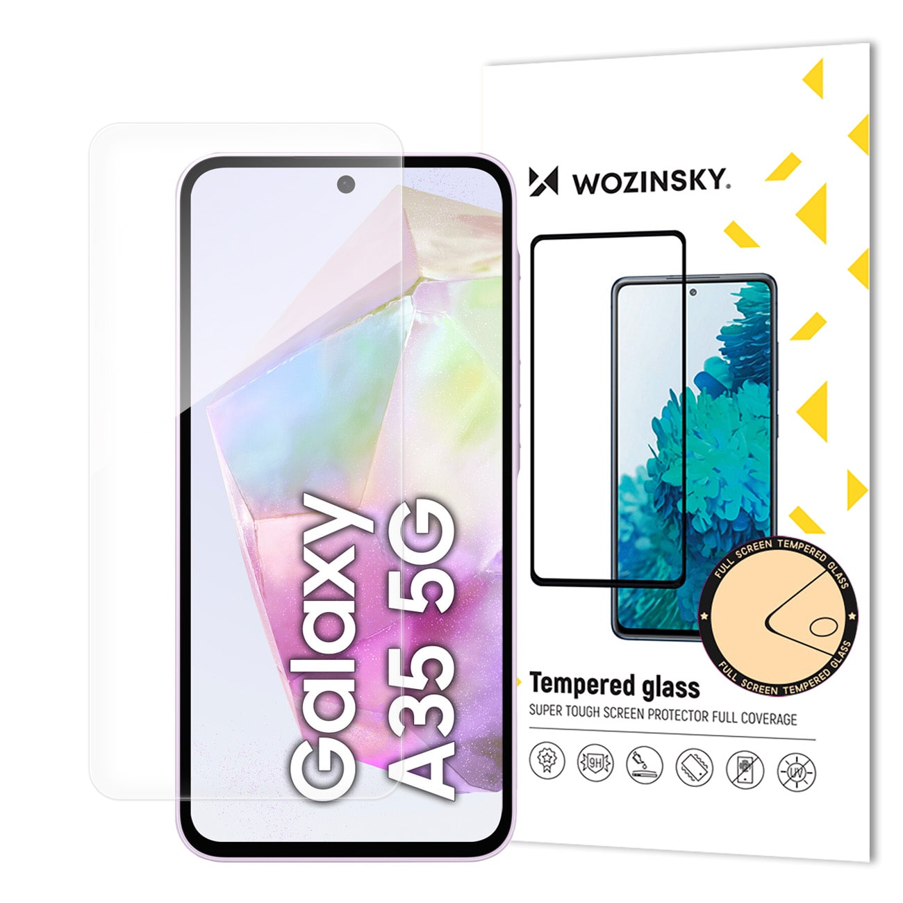 Wozinsky Härdat glas för Samsung Galaxy A35