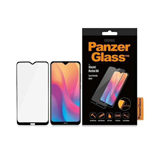 PanzerGlass E2E Vanligt härdat glas för Xiaomi Redmi Note 8A