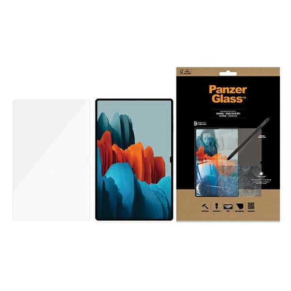 PanzerGlass E2E Super+ härdat glas för Samsung Galaxy Tab S8 Ultra